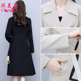 Модный осенний плащ, приталенный корсет, лонгслив, куртка, 2020, в западном стиле