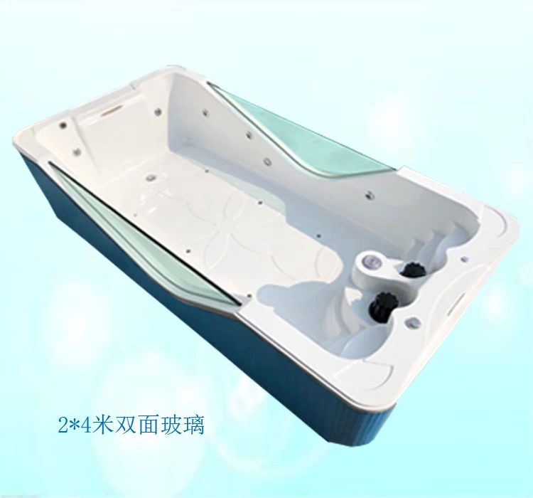 Bể bơi acrylic thiết bị bể bơi cho bé Bộ lọc nhiệt tĩnh bong bóng lướt sóng đa chức năng bể bơi trẻ em - Bể bơi / trò chơi Paddle hồ bơi em bé