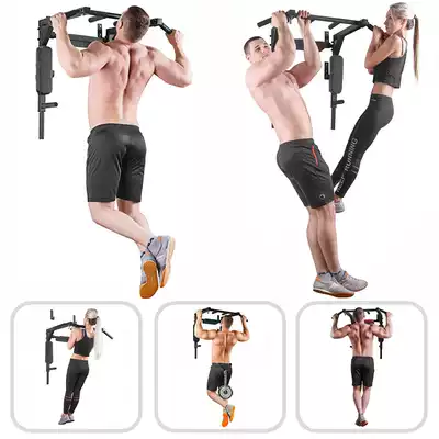Wall single lever Household indoor pull-up device Double lever punching Home fitness equipment Detachable wall single lever
