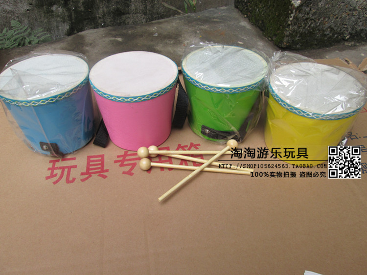 Orff Nhạc cụ Mẫu giáo Phòng âm nhạc Trẻ em Đồ chơi Lớp học Âm nhạc Nhạc cụ Nhạc cụ Một mặt trống đồ chơi thông minh cho bé