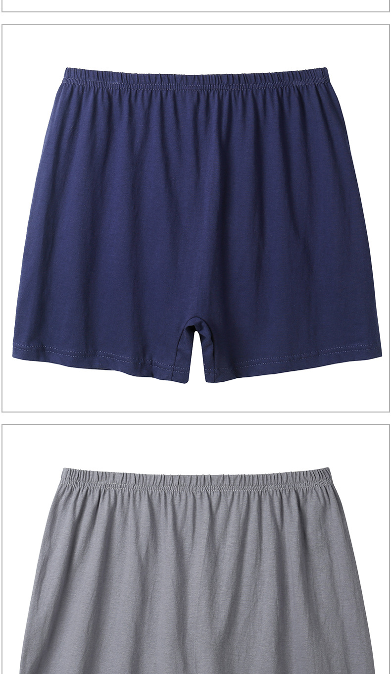 Đàn ông trung niên và già cotton để tăng chất béo boxer đồ lót Ông già cotton nhà quần lửng sịp nam đẹp