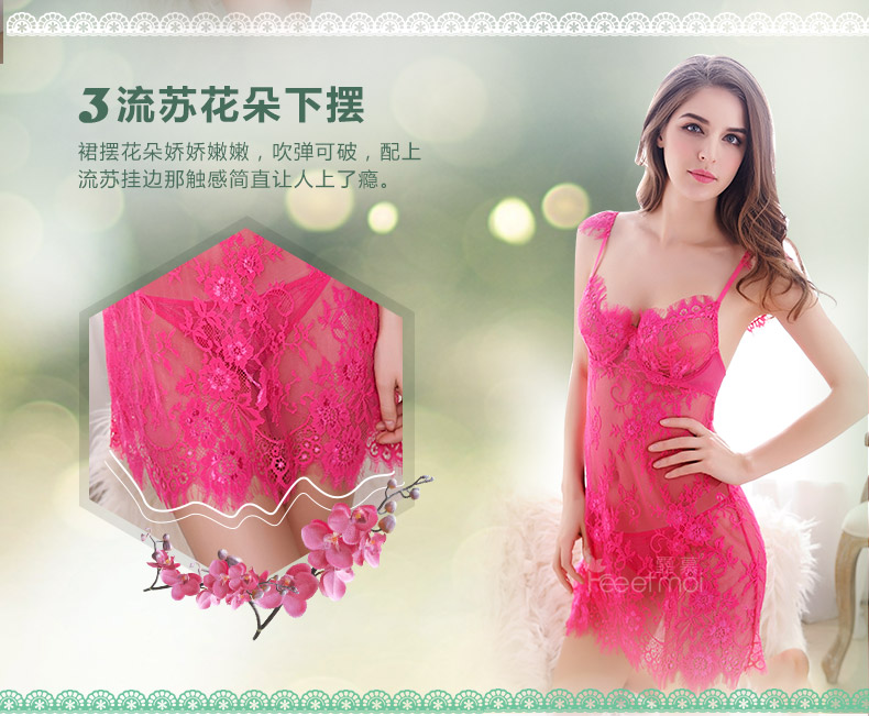 Bộ đồ ngủ gợi cảm của phụ nữ mùa hè phù hợp với cảm xúc khiêu dâm đồ lót ngắn đam mê nóng bỏng quần áo quyến rũ nửa đêm quyến rũ đầm đẹp dự tiệc