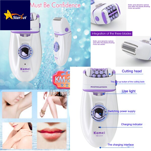 Hair Remover Finishing Touch Instant Pain Free Safely Shave