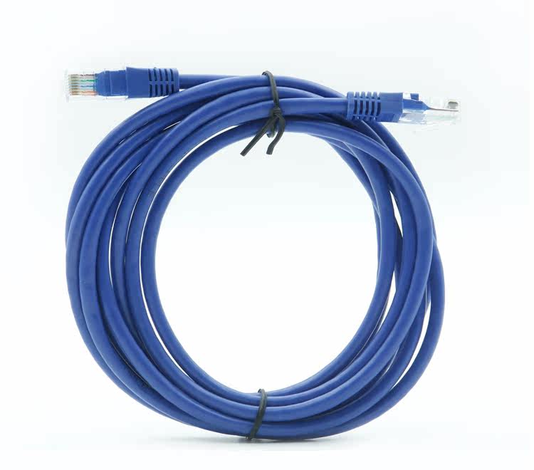 High quality 10 m pure copper six type mechanism Internet line pure copper mechanism forming mesh routes copper core six types of network wire forming