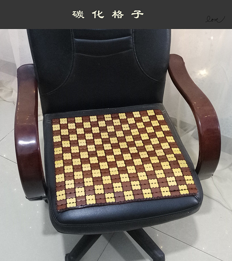 Mùa hè đệm tre ghế máy tính đệm xe mat mahjong mat sofa mát mat sinh viên tre mat thoáng khí mùa hè