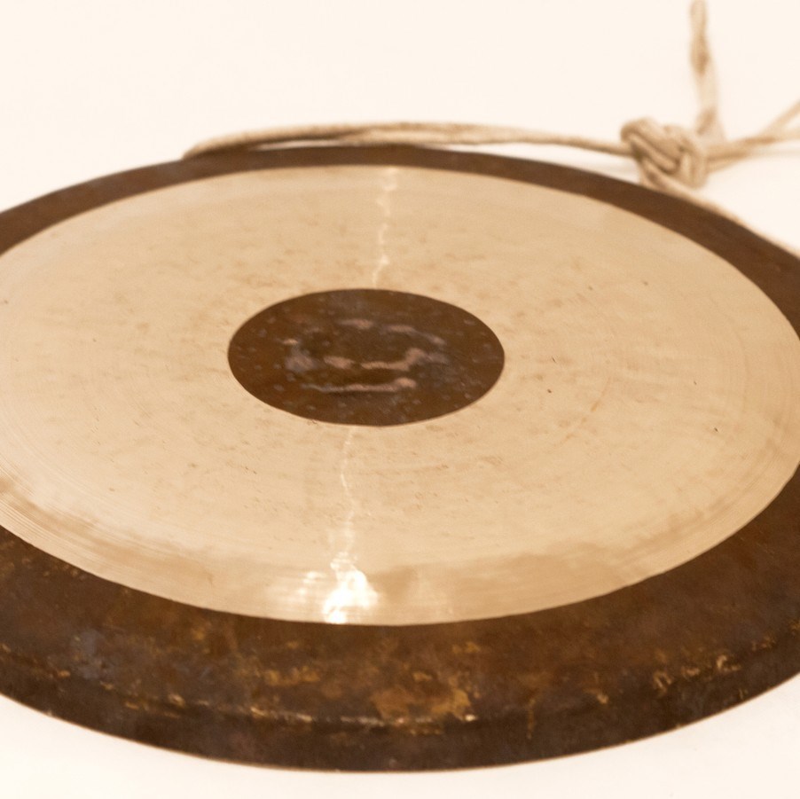 Đường mở vòng đen đồng chiêng đồng uy tín đồng bass bass trung học 45cm Nhạc cụ phương Tây 锣 đồng trống da