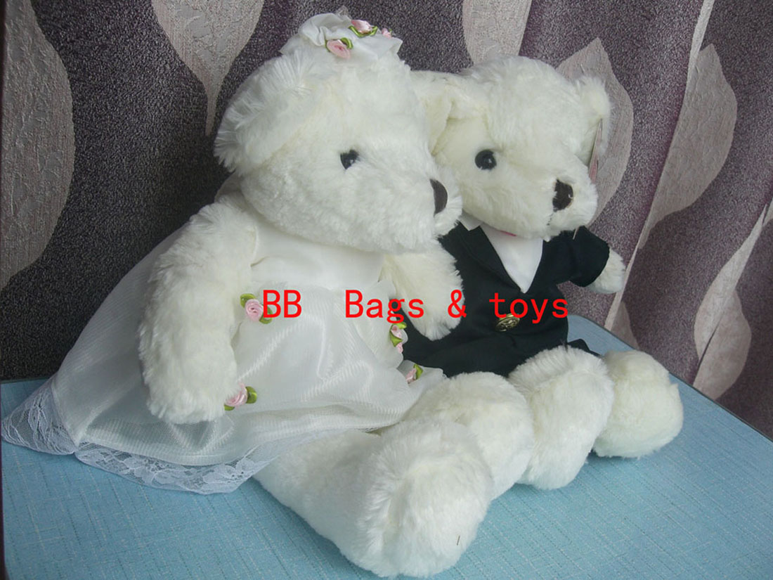 Children's Toy Plush Teddy Bear 30*35*37c Plush Teddy Bear Couple Recording Bear Pillow Creative