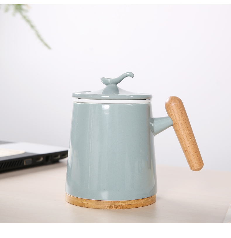 With cover filter household ceramic cup tea cups separate office custom mugs couples make tea cup
