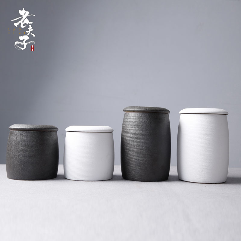 The professor coarse pottery tea pot ceramic seal storage tanks of tea and tea ware pu 'er tea, green tea POTS