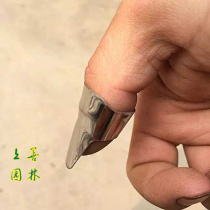 Vegetable greenhouse pick bean iron nail protective cover pick vegetable ring iron nail stainless steel iron nail set pick vegetable heart