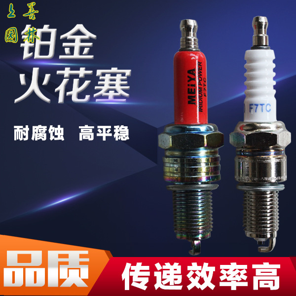 Petrol engine water pump generator accessories 168 170f petrol engine spark plug ignition stone engine F7TC fire mouth