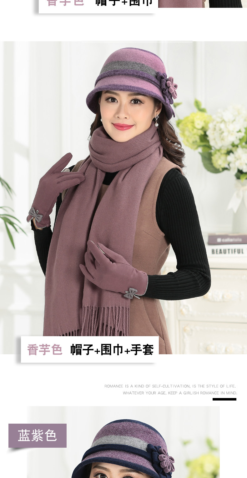 Chapeau pour femme en Melange de laine - Ref 3234094 Image 16