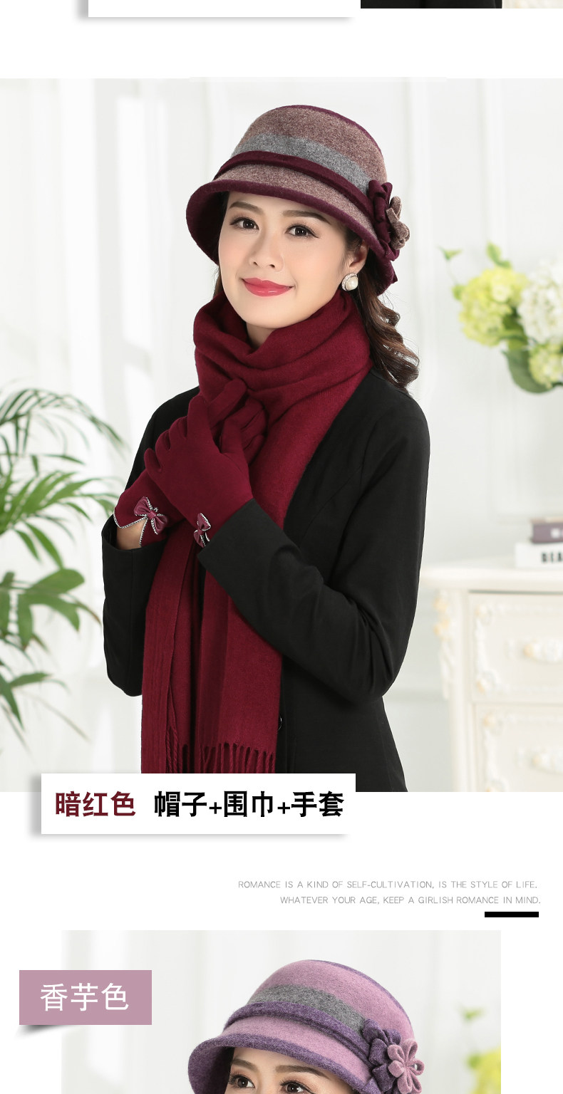 Chapeau pour femme en Melange de laine - Ref 3234094 Image 13