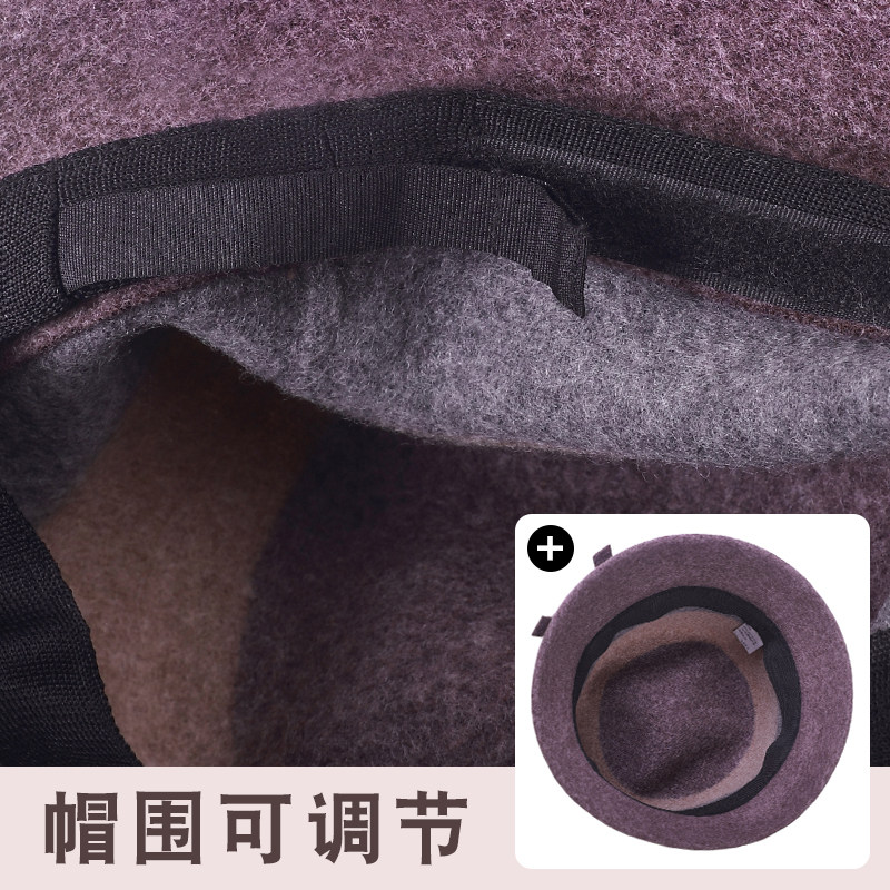 Chapeau pour femme en Melange de laine - Ref 3234094 Image 5