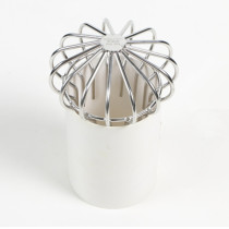 Stainless steel roof floor drain PVC110 roof surface rain water bucket downpipe head DN100 pipe tennis General cap