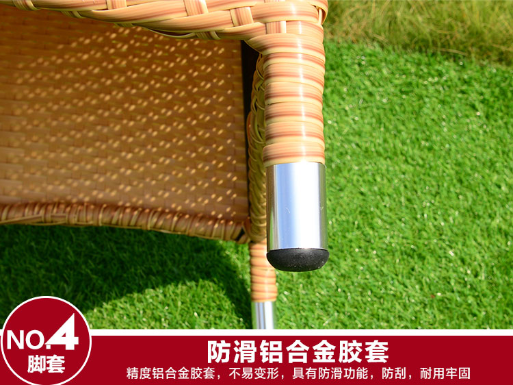 Mojia ngoài trời wicker ghế ba hoặc năm bộ ngoài trời vườn mây nội thất cà phê cửa hàng ban công giải trí kết hợp bàn ghế