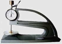 Shanghai Liuling 0-30mm large span desktop rubber thickness gauge 0 01mm Shanghai Liuling