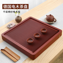 Ren Tang German Bakelite tea tray Red household dry-brewed simple tea set Electric Bakelite small size tea table tea sea tray