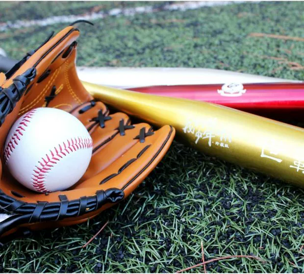 Cây gậy bóng chày thời thơ ấu của chúng tôi đặt gậy bóng chày học sinh để gửi găng tay bóng chày - Bóng chày
