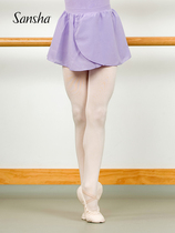 Sansha French Sansha ballet girls practice dress childrens performance examination dance skirt chiffon skirt