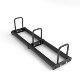 Barbell Plate Storage Rack, Combination Rack for Storing Olympic Plates, Suitable for Squats and Deadlifts, Freely Extendable Storage Rack