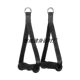 Triceps Tension Rope Flying Bird Handle High Pull-Down Handle Trainer Rowing Pull Back Fitness Gantry Handle