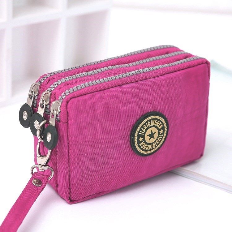 Handbags washed cloth ladies and women Dual-use Bag handbags Obliquely Satchel Zero Purse Multipurpose small handbag