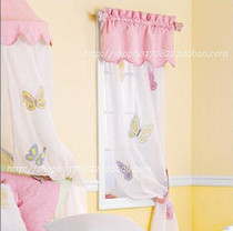 Special value * Butterfly dance * Foreign trade export embroidery decal patch embroidery curtain window screen door curtain Partition curtain Hanging curtain