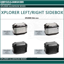 German HEPCO rhino XPLORER imported aluminum alloy side box collection recommended motorcycle side box suitcase