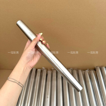 Yinuo Kitchen 304 stainless steel rolling pin household rolling pin dumpling skin dry noodle pin baking noodle pin artifact