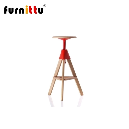 furnittu Классическая дизайнерская мебель Tom -Jerry Stool Studio Studio Случайный барный стул