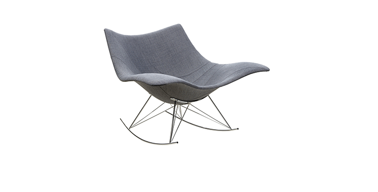 Nội thất sáng tạo thiết kế nội thất bập bênh ghế bành / ghế xích đu cá hồi sofa đơn