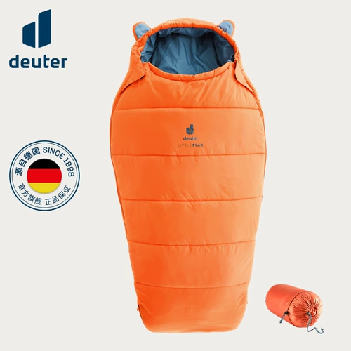Импортированный из Германии Deuter Starlight Pro Детский мягкий, дышащий и расширяемый спальный мешок Starlight PRO