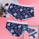 2 cặp đôi đồ lót cotton eo thấp dễ thương phim hoạt hình nam boxer nữ tam giác gợi cảm sáng tạo trẻ trung