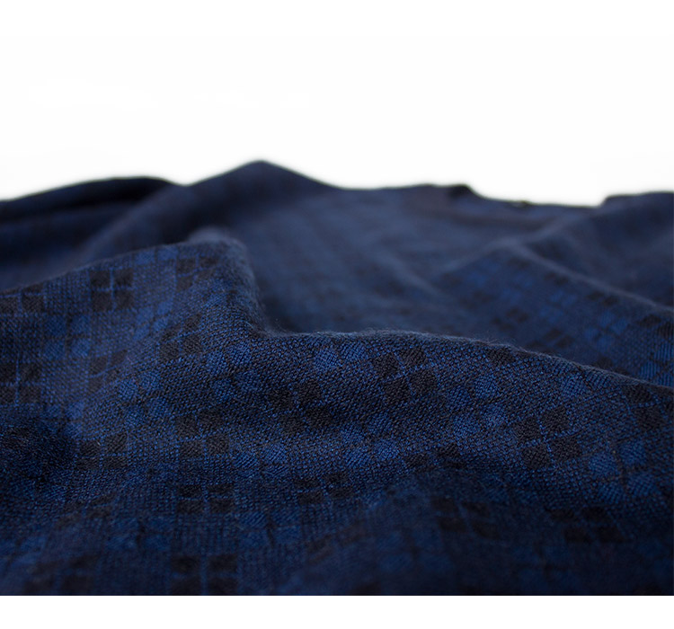 Áo len cashmere của Worsted nam cổ tròn trung niên nam đích thực dày nhỏ lưới nhỏ mùa thu và mùa đông áo len jacquard - Áo len Cashmere áo hoodie cặp