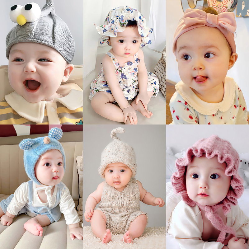 Baby Picture Wall Stickers for Pregnancy Preparation, Cute Baby Posters, Photos, Portraits, Beautiful Dragon and Phoenix Dolls, Pictorial Pregnancy Stickers