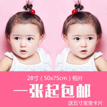 Baby picture poster twins BB pictorial Photo wedding room layout wall stickers pregnant women prepare pregnancy fetal education wall chart cute