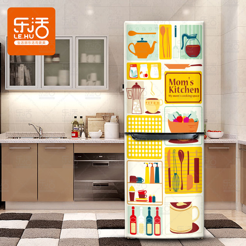 Free shipping minimalist tableware fridge magnets! creative decoration ...