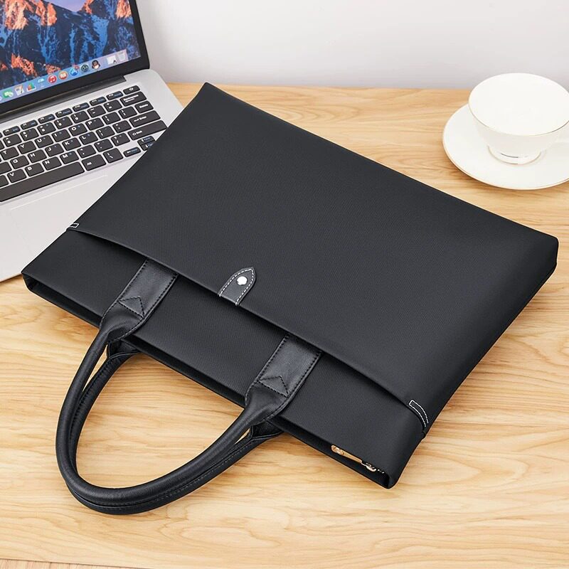 Royal Paul briefcase man's commuter handbag casual Oxford cloth folder bag waterproof nylon computer bag-Taobao