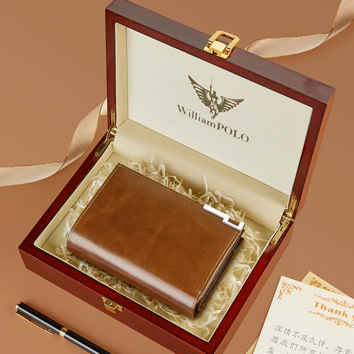 Бумажник, короткий картхолдер для водительских прав, орган, из натуральной кожи