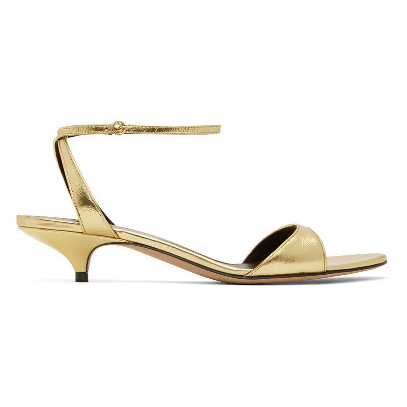 The Row / мисс барашек золотой сандалии 260407ss1698 the row 