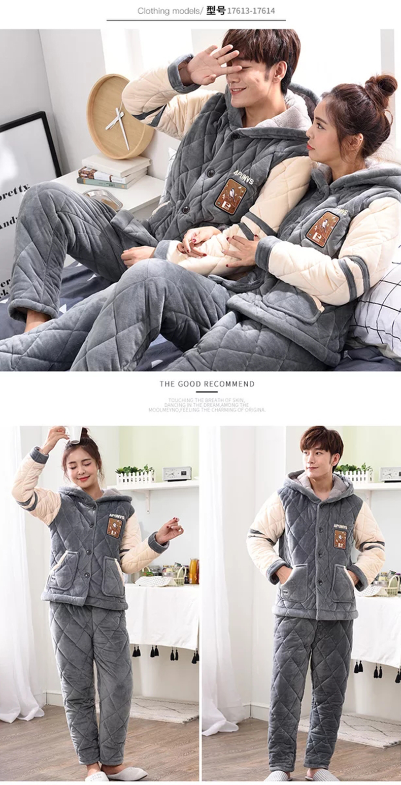 Pyjama mixte en Polyester Polyester  à manches longues - Ref 3005805 Image 17