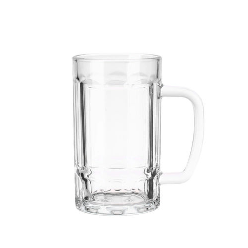 沐韩 Стеклянный чай для домашнего использования, прозрачный вместительный и большой бокал, простой и элегантный дизайн