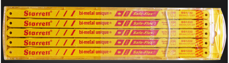 The original installation of the Steigree saw the saw blade