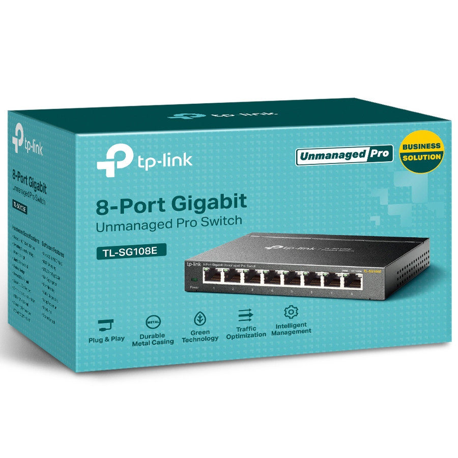 TP-LINK TL-SG108E SG108PE 4 mouth POE 8 mouth one thousand trillion Internet Smart Switch VLAN