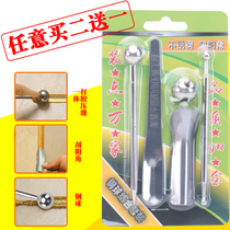  Real porcelain glue beautiful seam agent Ceramic tile floor tile special construction tools full set of pressure seam grooving device seam cleaning caulking cone