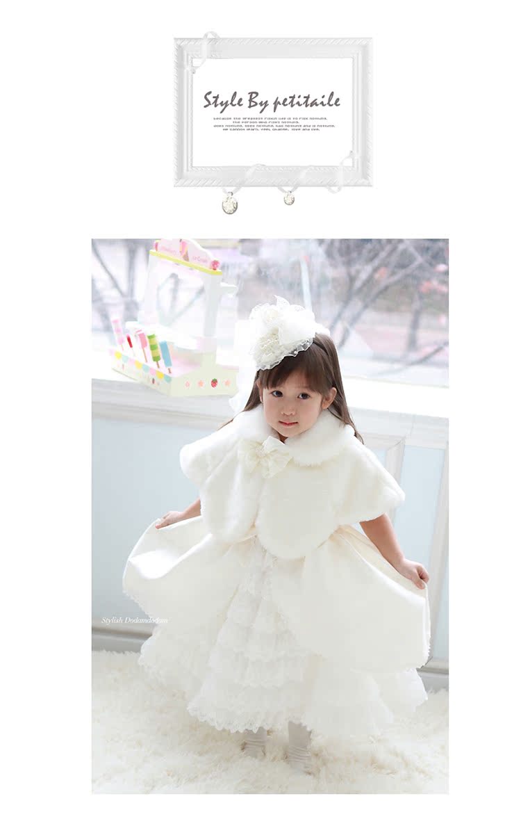 Cape pour fille en laine - Ref 2156766 Image 13