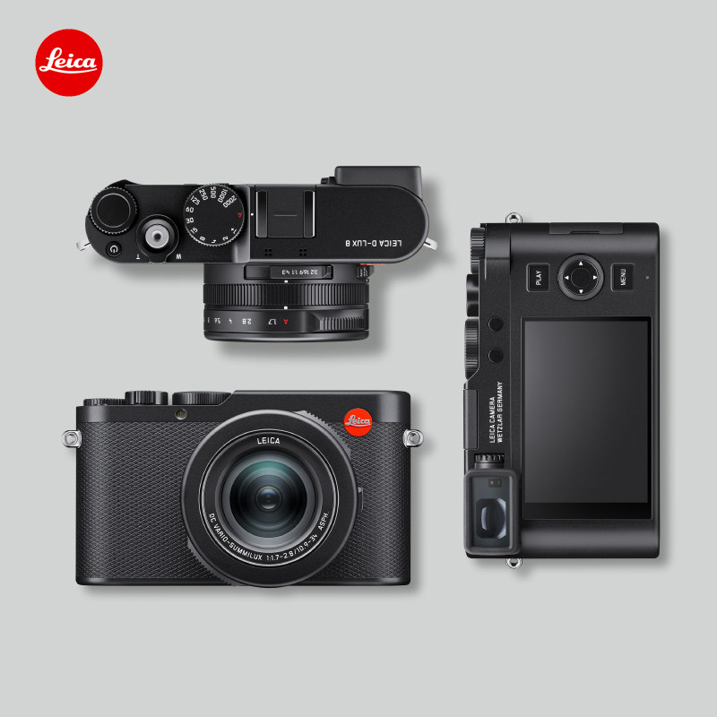 [Подарок на выпускной] Портативная цифровая камера Leica D-LUX 8 с множеством функций, 19191