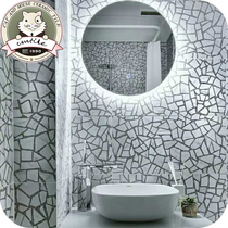 Brief kitchen wall Wall Brick Balcony Toilet Imitation Ancient Brick White Panes Gravel Tile Background Wall 300x600