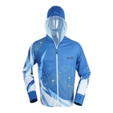 佳钓尼 Летняя шелковая дышащая водонепроницаемая одежда для защиты от солнца, тонкое быстросохнущее средство от комаров с капюшоном